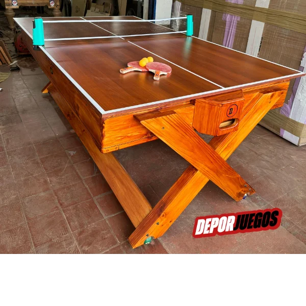 Mesa multifuncional 4 en 1 Diseño Romano - Vista 6