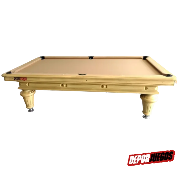 Mesa de Billar Estilo Francés (Modelo Torneado) – Restaurada - Vista 3