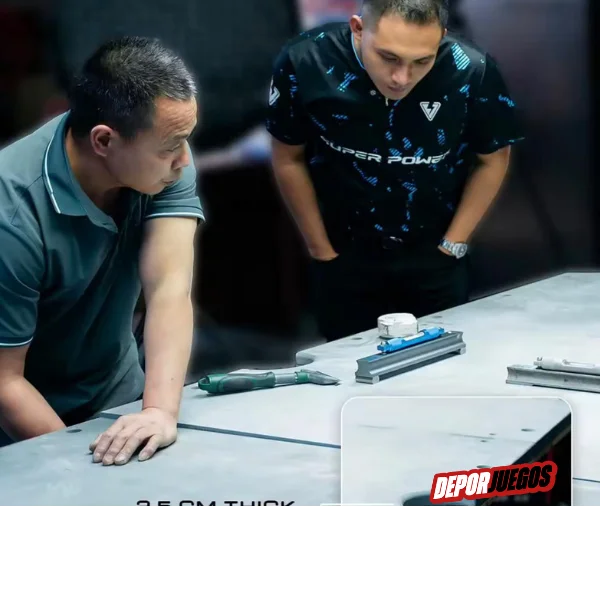 Mesa de pool americana RED PHANTOM-9FT - Vista 4